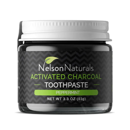 Nelson Activated Charcoal Whitening Toothpaste 93G