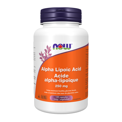 Now Alpha Lipoic Acid 250mg 120 Veg Capsules