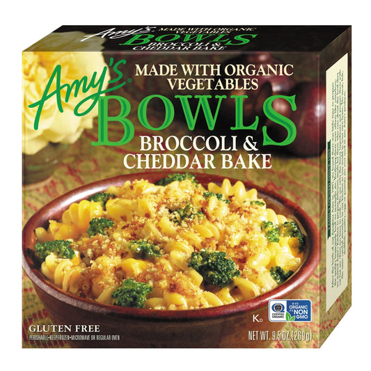 Amy's Bowl Broccoli Cheddar Bake 269g Frozen