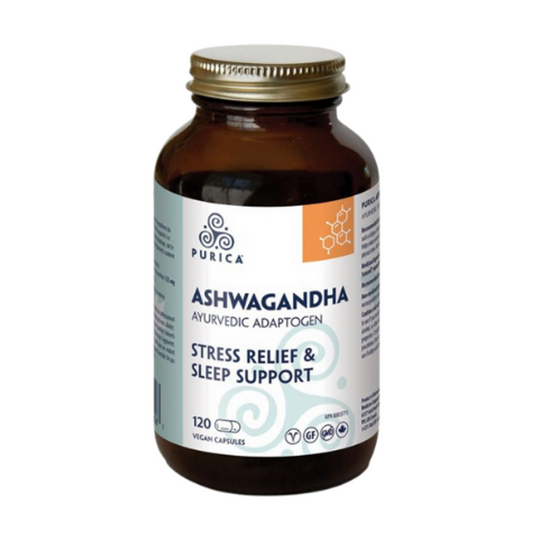 Purica Ashwagandha Stress Relief & Sleep Support 120 Capsules