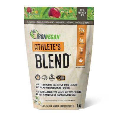 Iron Vegan Athletes Blend Natural Vanilla 1 Kg