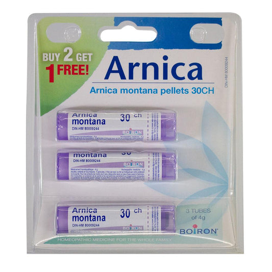 Boiron Arnica Montana 30CH Blister Pack 3 Tubes