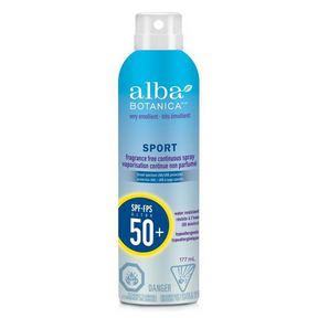 Alba Sport Continuous Spray Sunscreen SPF50