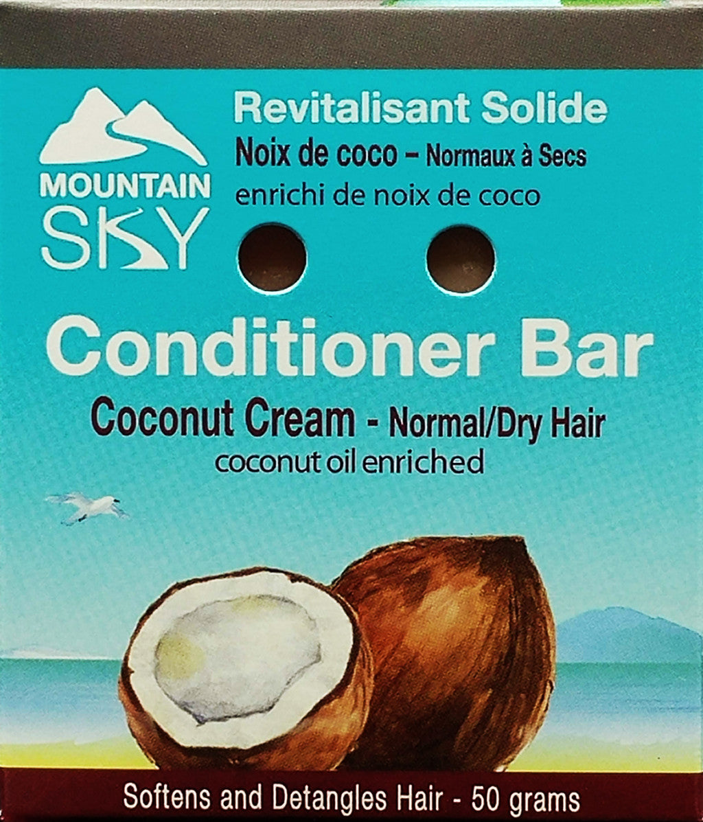 Mountain Sky Coconut Cream Conditioner Bar