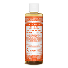 Dr Bronner's Tea Tree Castile Liquid Soap 236ml