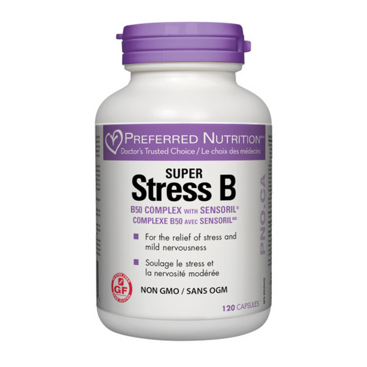 Preferred Nutrition Super Stress B 120 Capsules