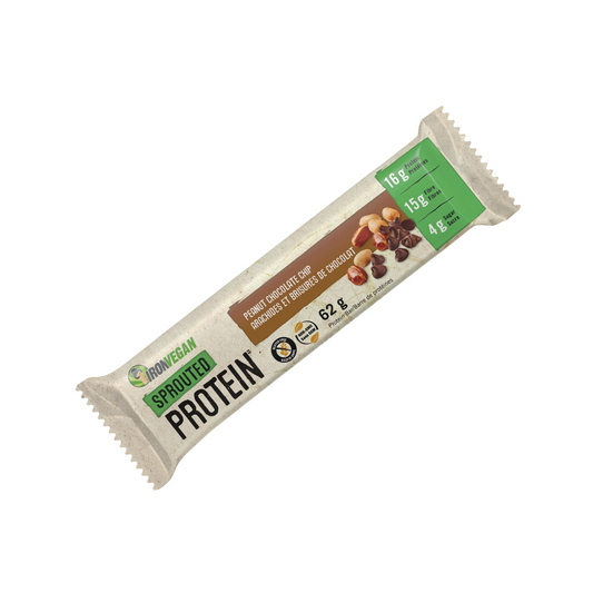 Iron Vegan Sprouted Protein Peanut Butter Chocolate Bar