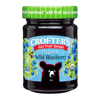 Crofters Wild Blueberry Spread 100G