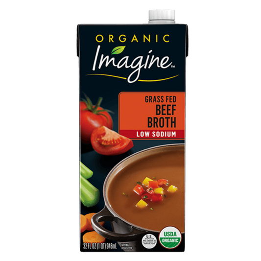 Imagine Beef Broth Low Sodium (Organic) 946ml