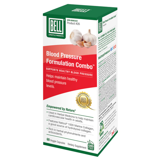 Bell Blood Pressure Formulation Combo 120 Capsules