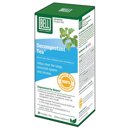 Bell Decongestant Tea 30 Tea Bags