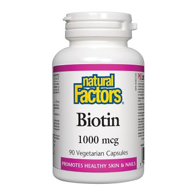 Natural Factors Biotin 1000 mcg 90 Capsules