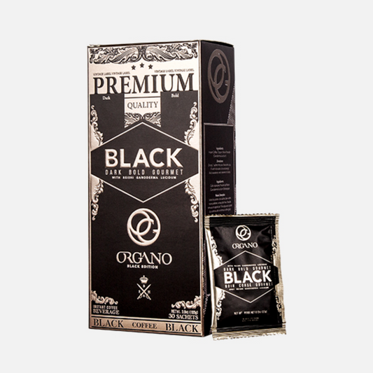 Organo Black Instant Coffee 30 Sachets