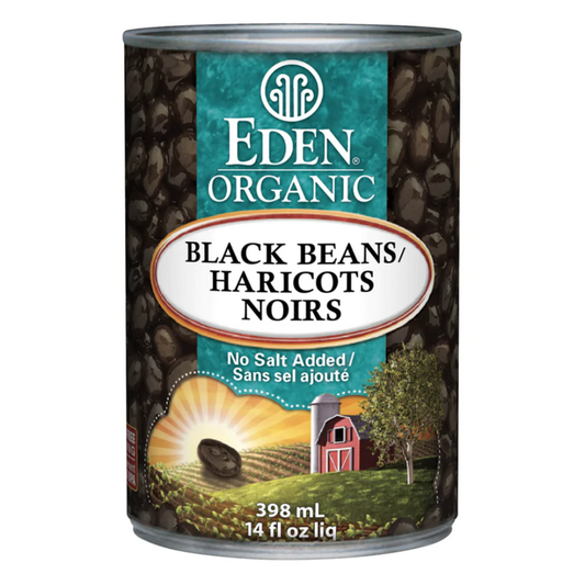 Eden Organic Black Beans 398ml