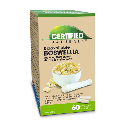 Certified Naturals Bioavailable Boswellia 60 Capsules