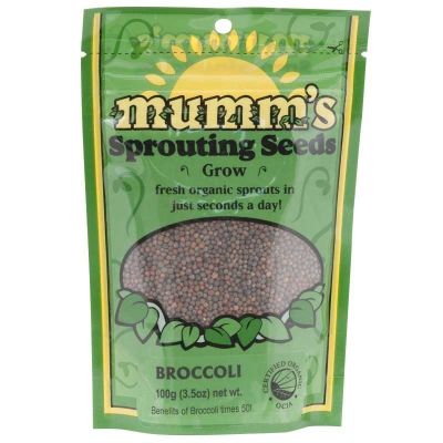 Mumm's Sprouting Seeds Broccoli 100g