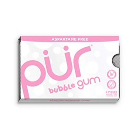 Pur Bubble Gum 9 Pieces