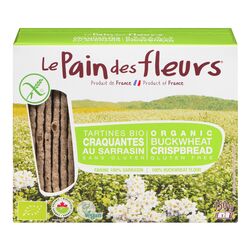 Le Pain Des Fleurs Buckwheat Crisp Bread (Organic) 150g