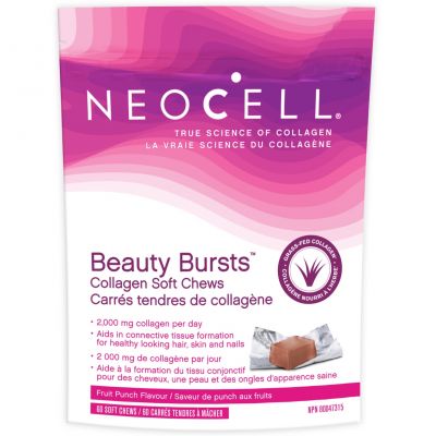 NeoCell Fruit Punch Beauty Bursts 60 Chews