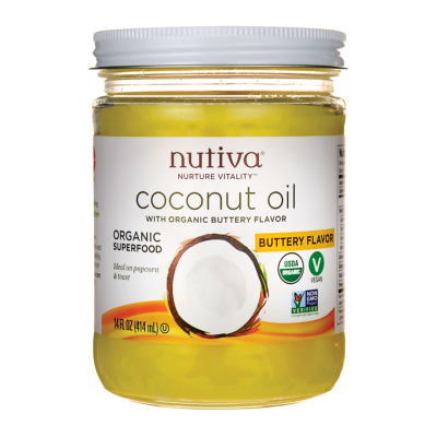 Nutiva Coconut Oil Butter Flavoured