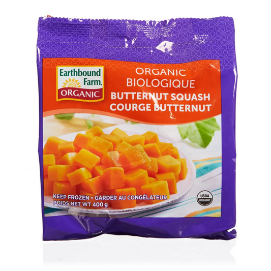 Earthbound Butternut Squash (Organic) 400g Frozen