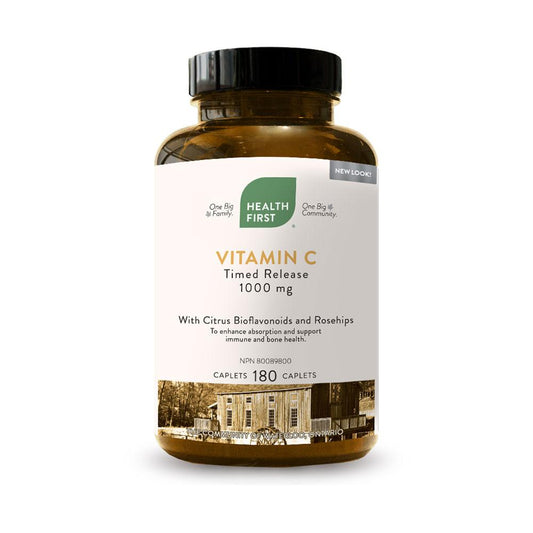 Health First Vitamin C 180 Caplets