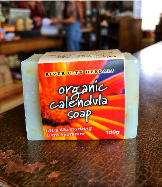 River City Organic Calendula Soap 100g