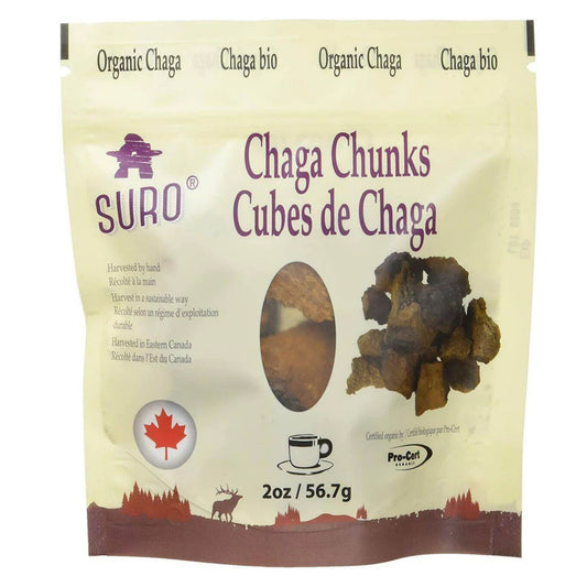 Suro Organic Canadian Chaga Chunks 56.7G