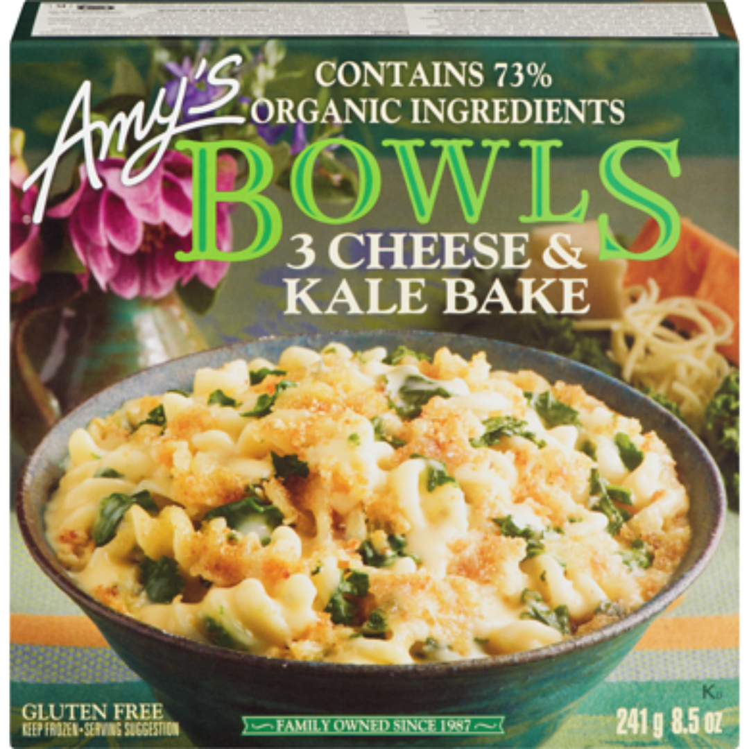 Amy's Kale & 3 Cheese Bake (Gluten-Free) 241g Frozen