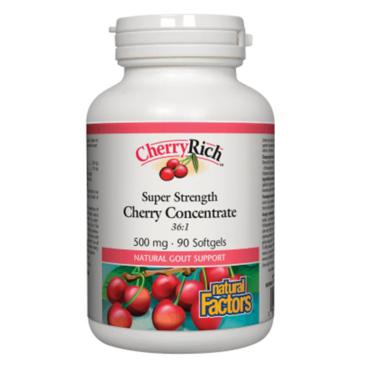 Natural Factors Cherry Concentrate 90 Softgels