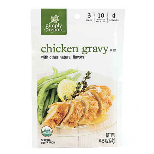 Simply Organic Roast Chicken Gravy 24g