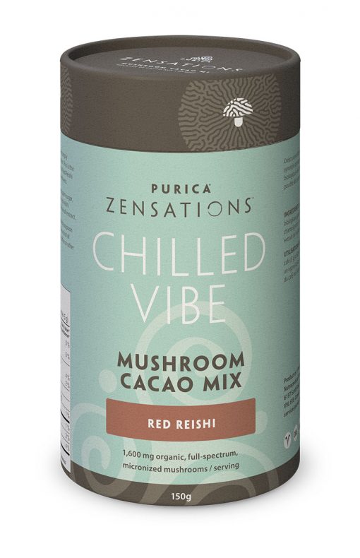 Purica Zensations Chilled Vibe Red Reishi Mushroom Cacao Mix 150g