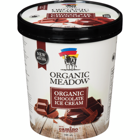 Organic Meadow Chocolate Ice Cream 946ml Frozen