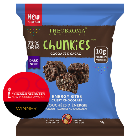 Theobroma 72% Cocoa Chunkies 37g