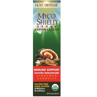 Host Defense Myco Shield Cinnamon Spray 30ml