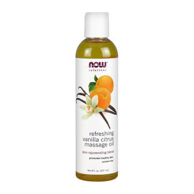 Now Refreshing Vanilla Citrus Massage Oil 237ml