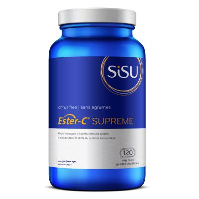 Sisu Ester-C 1000mg 120 Veg Capsules Citrus Free