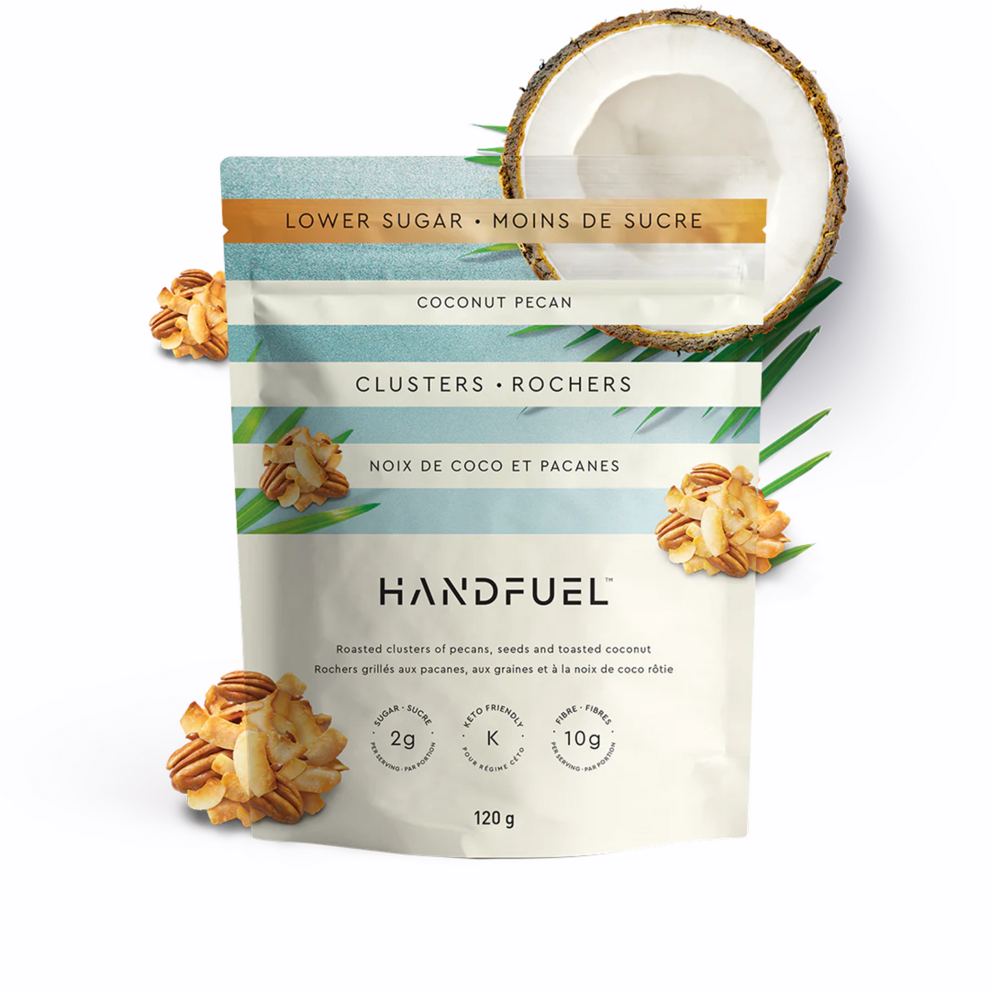 Handfuel Coconut Pecan Clusters 120g