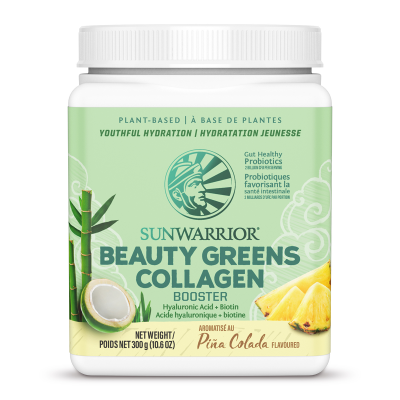 Sunwarrior Beauty Greens Collagen Pina Colada 300g