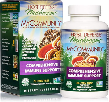 Host Defense My Community 120 Veg Capsules