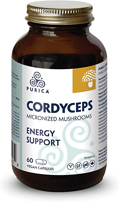 Purica Cordyceps 60 Veggie Capsules