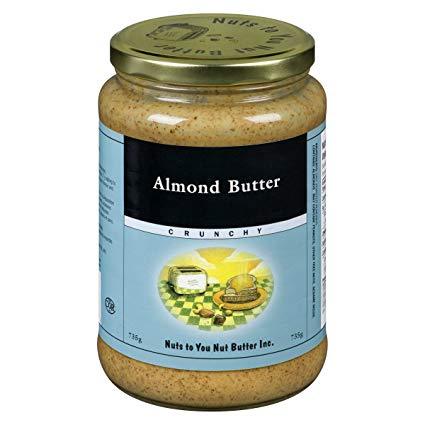 Nuts To You Almond Butter Crunchy 735g