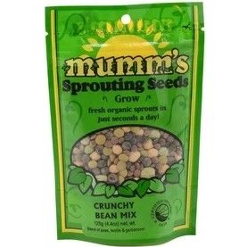 Mumm's Sprouting Seeds Crunchy Bean Mix 125g