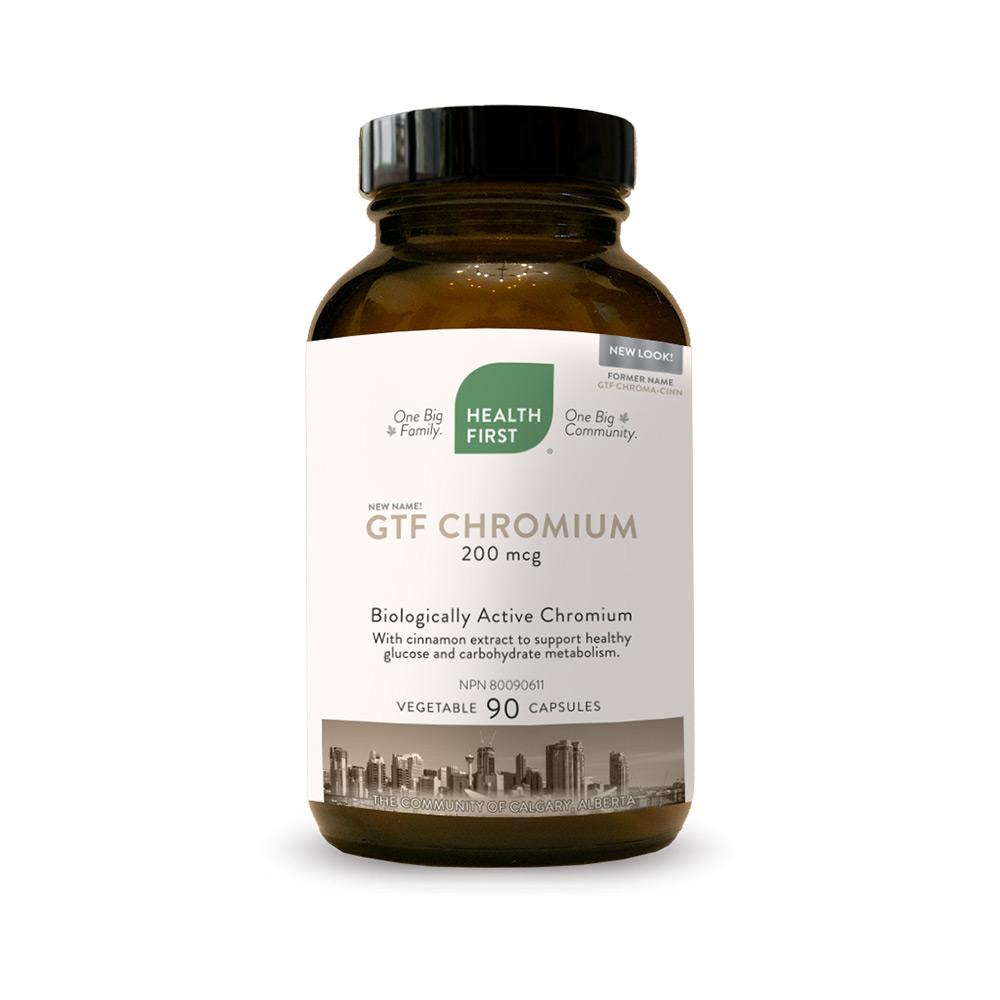 Health First GTF Chromium 90 Capsules