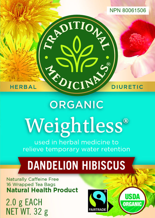 Traditional Medicinals Organic Weightless 16 Tea Bags