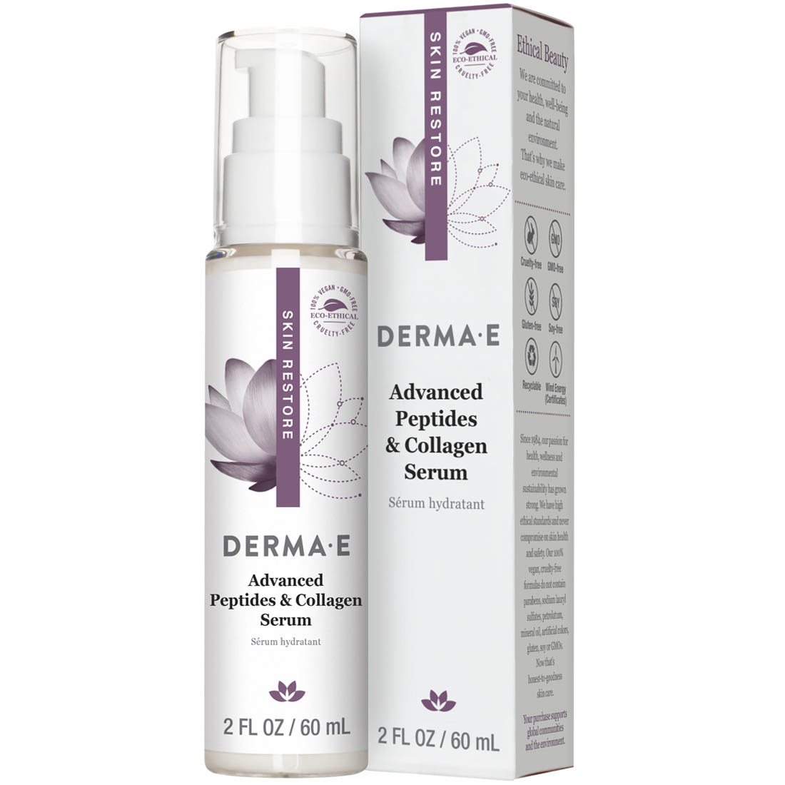 Derma E Deep Wrinkle Peptide Serum 60ml