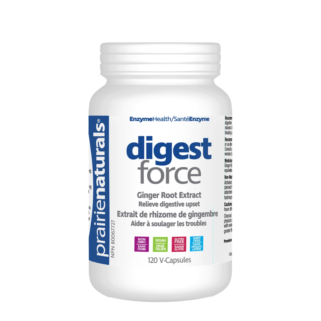 Prairie Naturals Digest Force 120 Capsules