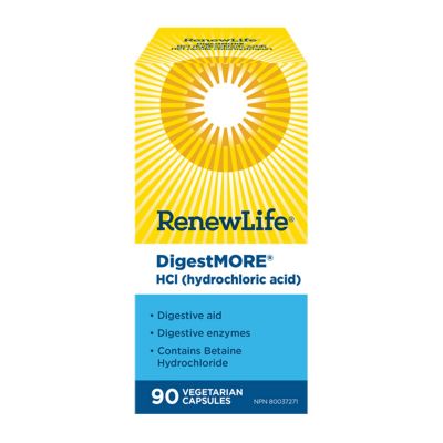 Renew Life Digest More HCI 90 Veg Capsules