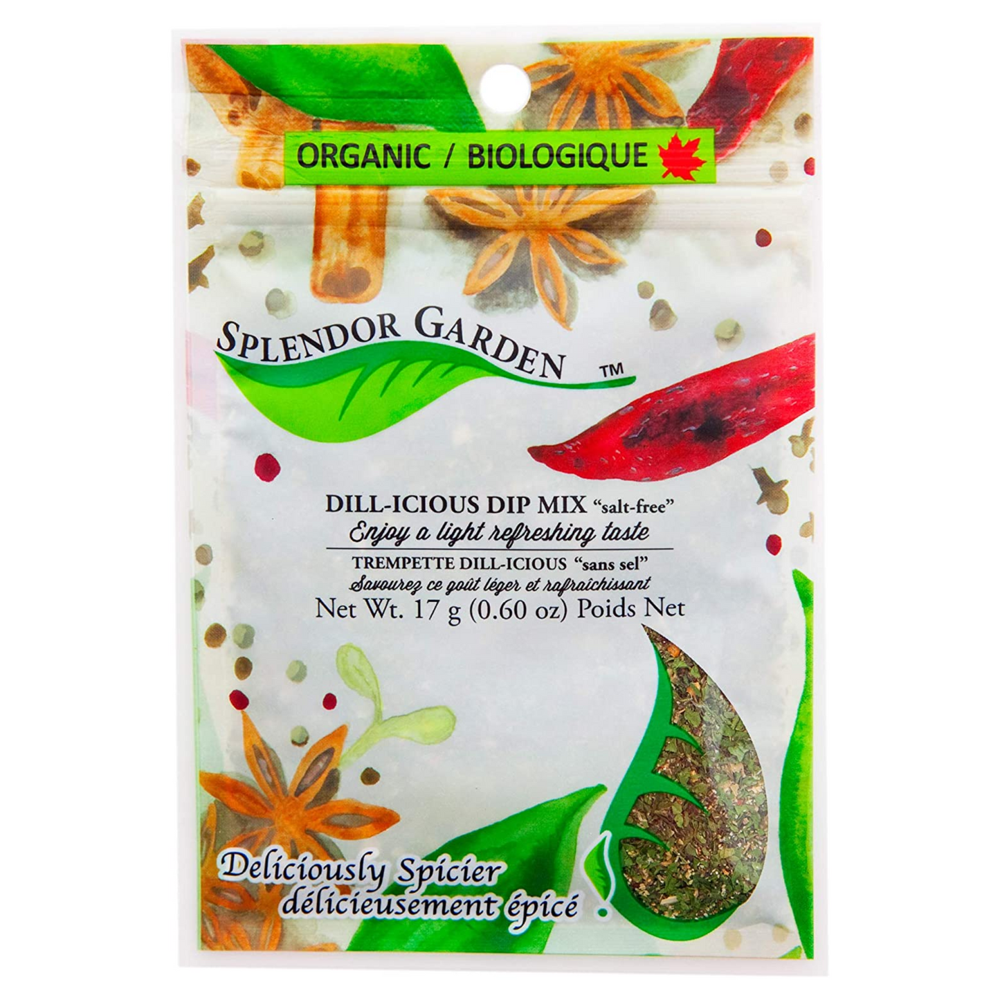 Splendor Garden Dill-icious Dip Mix 17g