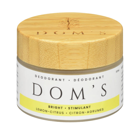 Dom's Deodorant Bright Lemon Citrus 50ml